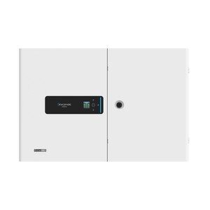 AtlasIED Atmosphere AZMP8-DW 8-Zone Processor w/1200W Amp, Dante, All-in-One Wall Mount Cabinet